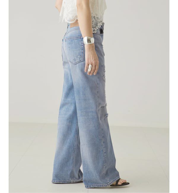 journal standard L'essage「HAIKURE/ハイクル WINNY BROKEN CELESTIAL デニムパンツ」|デニム|