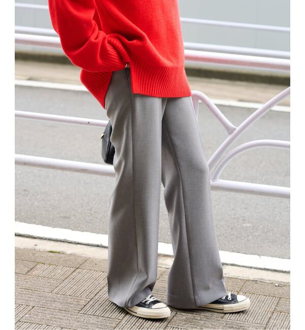 FRAMeWORK「≪追加≫セミフレアパンツ2」|スラックス|