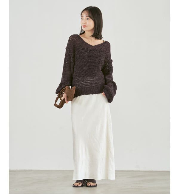 NOBLE「ELODIE ローゲージ ニット」|ニット・セーター|