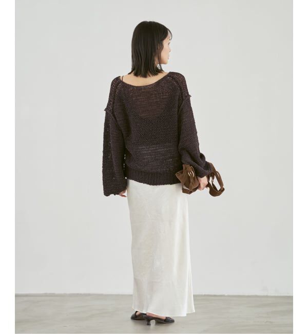 NOBLE「ELODIE ローゲージ ニット」|ニット・セーター|