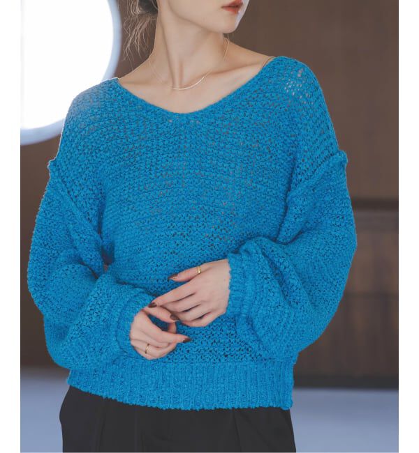 NOBLE「ELODIE ローゲージ ニット」|ニット・セーター|