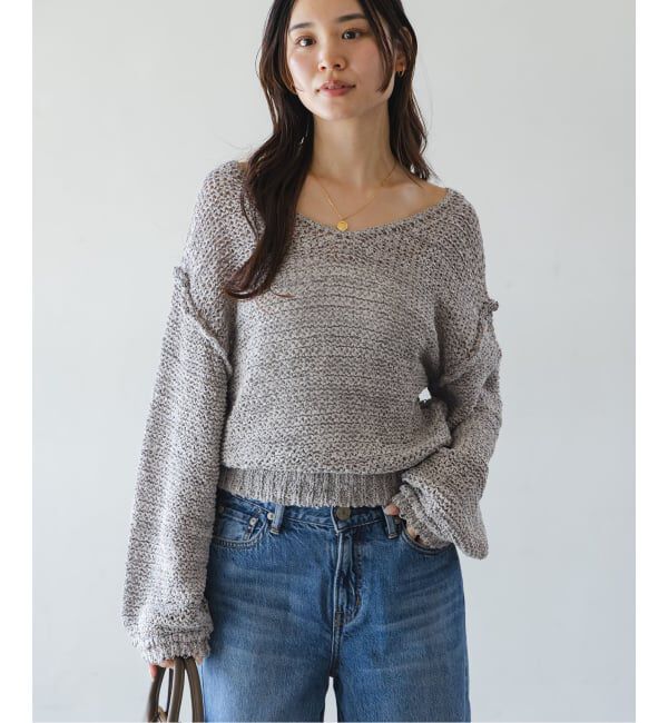 NOBLE「ELODIE ローゲージ ニット」|ニット・セーター|