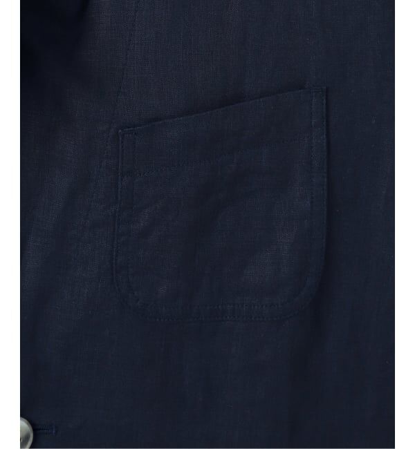 FRAMeWORK「ソフトリネンライトジャケット」|テーラードジャケット|