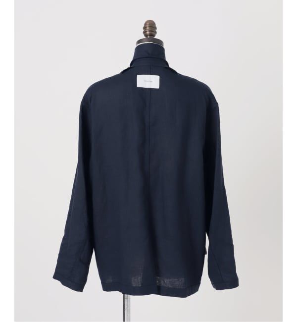 FRAMeWORK「ソフトリネンライトジャケット」|テーラードジャケット|