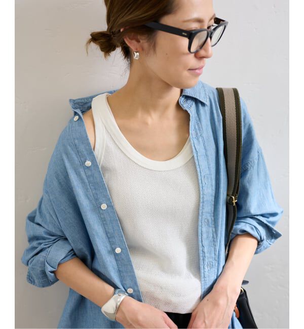 FRAMeWORK「≪追加≫メッシュタンクトップ」|タンクトップ|