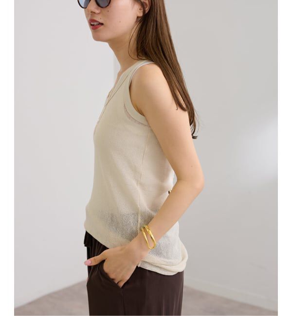 FRAMeWORK「≪追加≫メッシュタンクトップ」|タンクトップ|