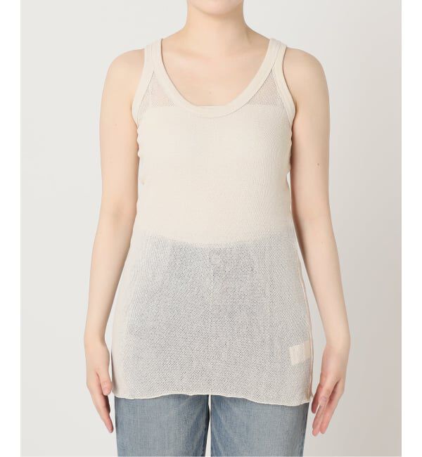 FRAMeWORK「≪追加≫メッシュタンクトップ」|タンクトップ|