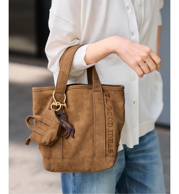 FRAMeWORK「≪追加≫YA GOOD IDEAS GOOD NEWS BIG&MINI トートS　2」|トートバッグ|ブラウン D