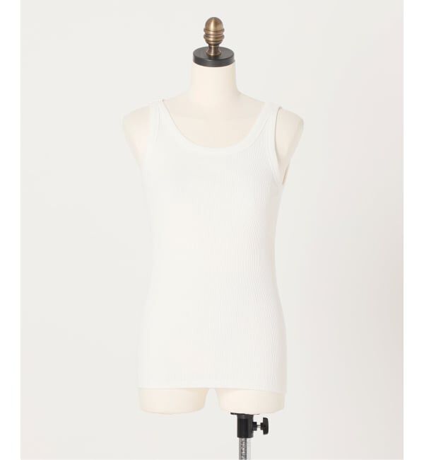 Spick and Span「《新色有り / 追加》甘撚テレコアメスリタンク」|タンクトップ|