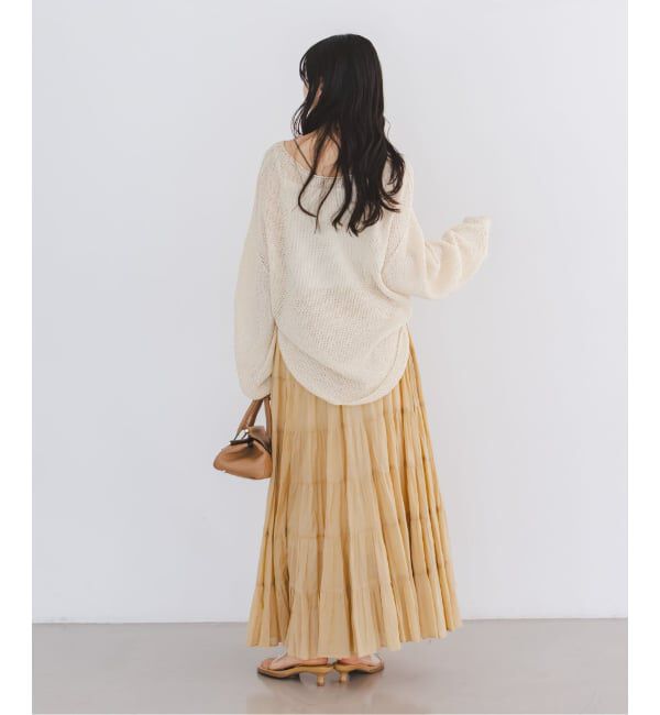 NOBLE「COUTURE D'ADAM/クチュールドアダム SushiVoile Tiered Skirt」|スカート|