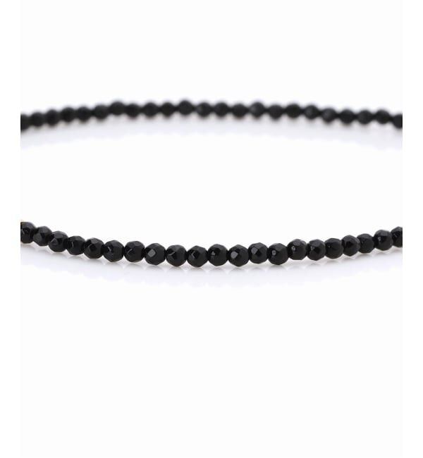 Lilas by Spick&Span「ゴールドパイプオニキスブレスレット K10」|ブレスレット・バングル|