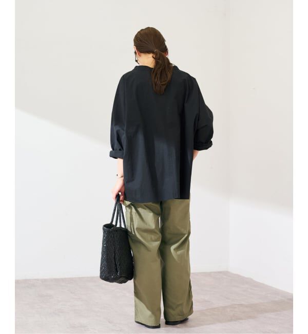 FRAMeWORK「≪予約≫Vネックドレープニュアンスプルオーバー」|シャツ・ブラウス|