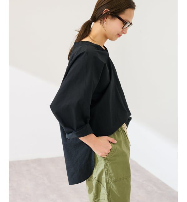 FRAMeWORK「≪予約≫Vネックドレープニュアンスプルオーバー」|シャツ・ブラウス|