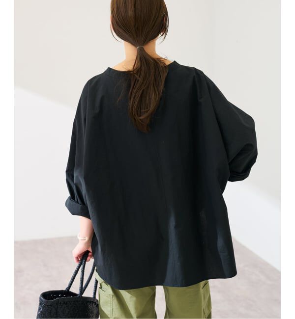 FRAMeWORK「≪予約≫Vネックドレープニュアンスプルオーバー」|シャツ・ブラウス|