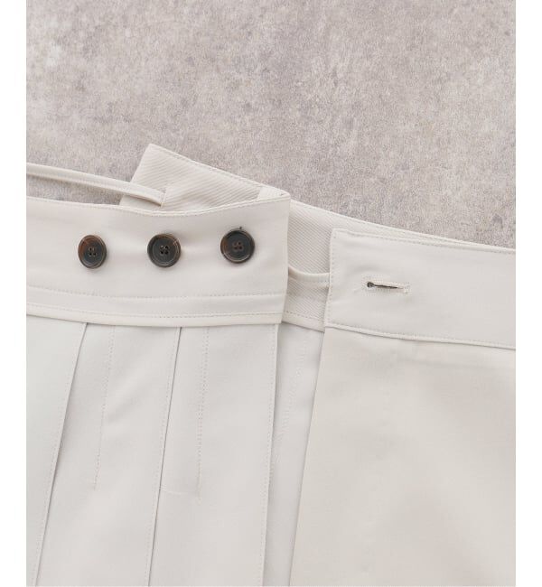 U by SPICK&SPAN「le/ル LOW EDGE PLEAT WRAP SKIRT」|スカート|