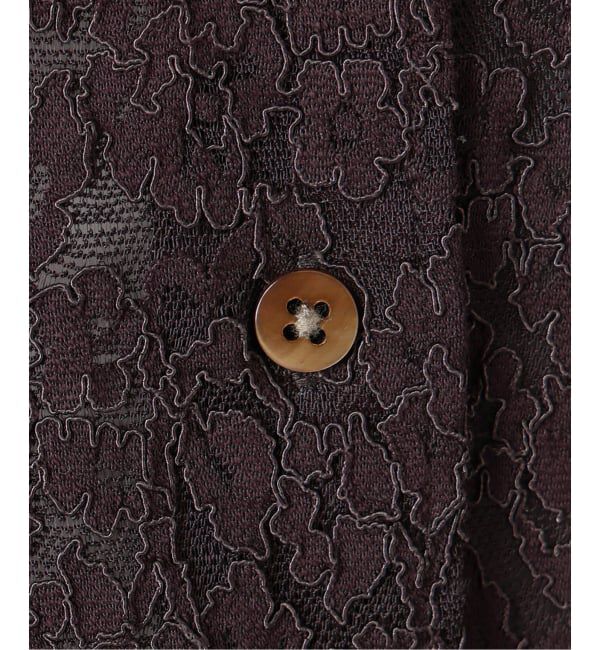 Spick and Span「《予約》レースフレンチスリーブシャツ」|シャツ・ブラウス|