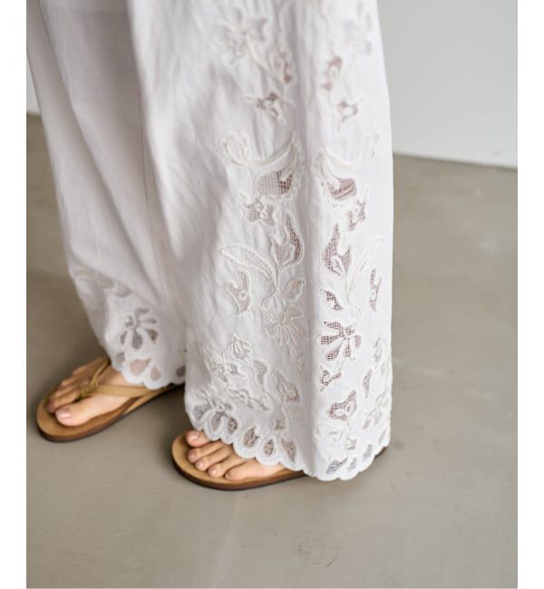 FRAMeWORK「コードエンブロイダリーパンツ」|その他|