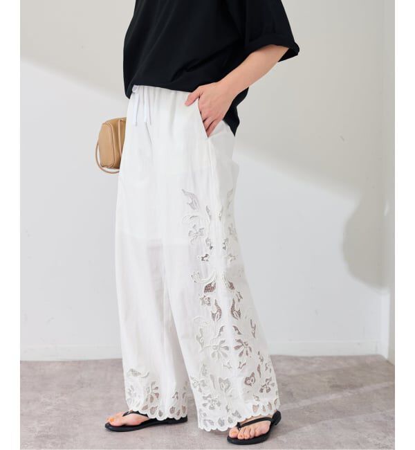 FRAMeWORK「コードエンブロイダリーパンツ」|その他|