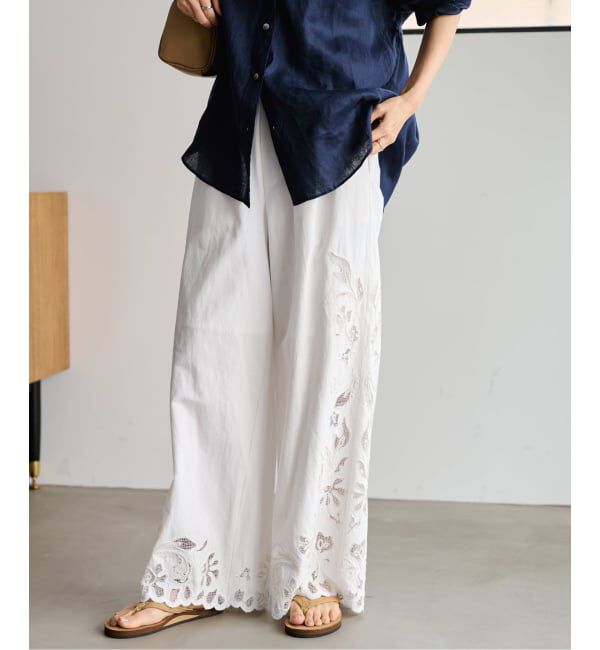 FRAMeWORK「コードエンブロイダリーパンツ」|その他|