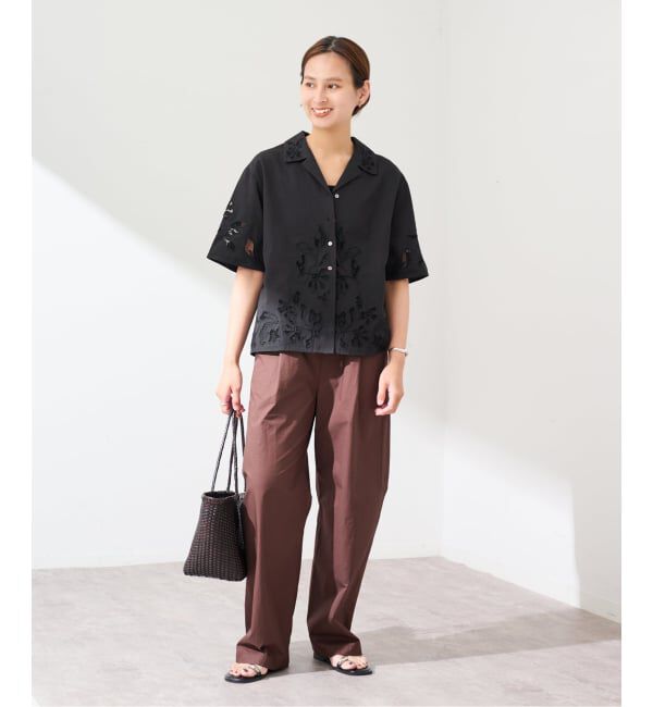 FRAMeWORK「コードエンブロイダリーシャツ」|シャツ・ブラウス|