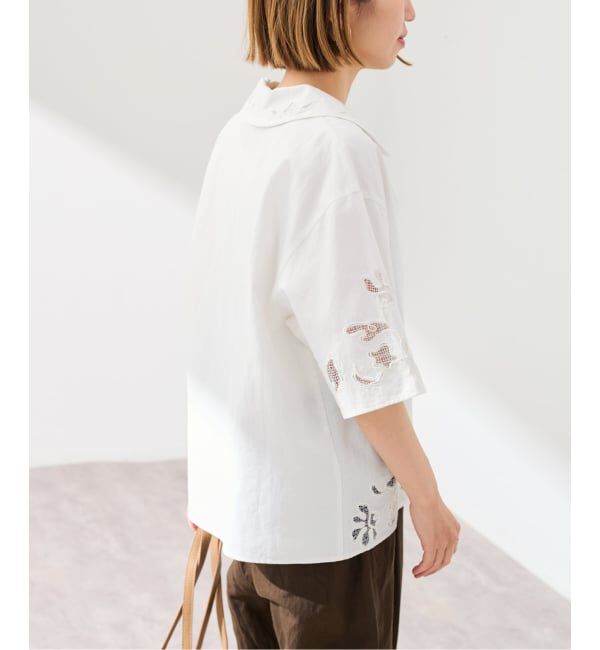 FRAMeWORK「コードエンブロイダリーシャツ」|シャツ・ブラウス|