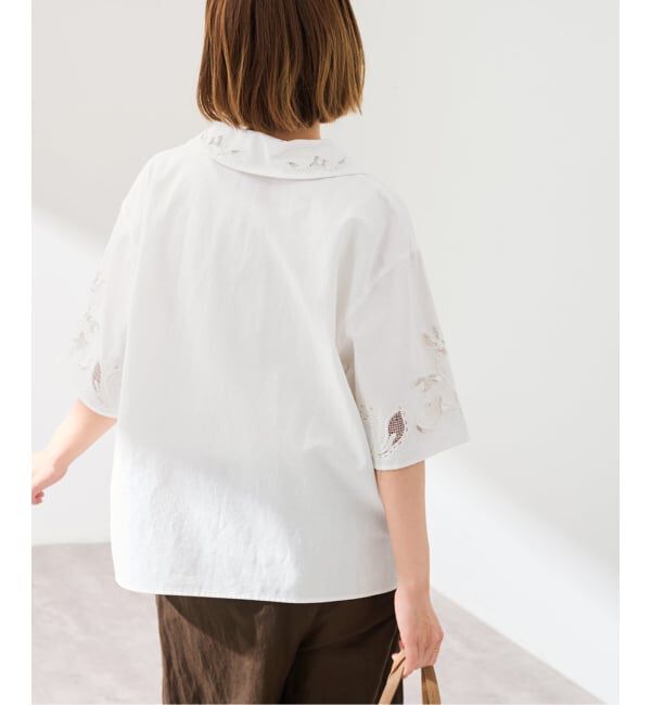 FRAMeWORK「コードエンブロイダリーシャツ」|シャツ・ブラウス|