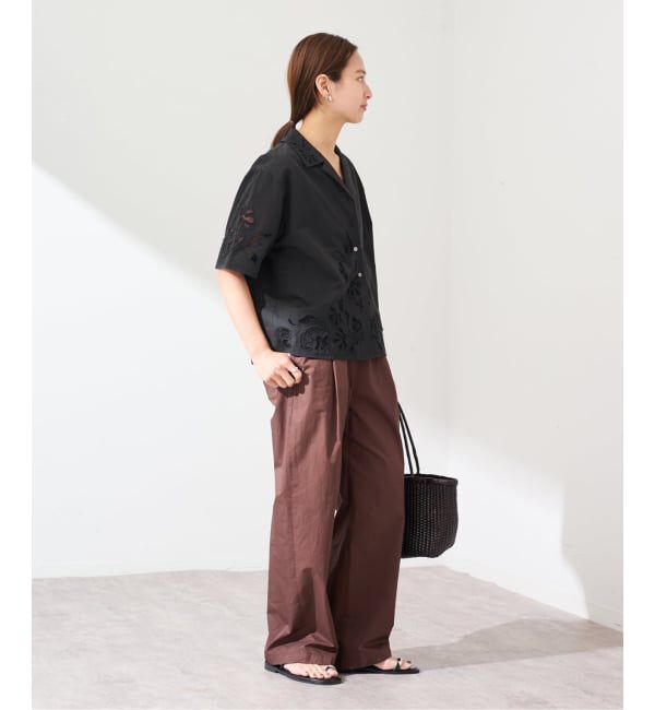 FRAMeWORK「コードエンブロイダリーシャツ」|シャツ・ブラウス|