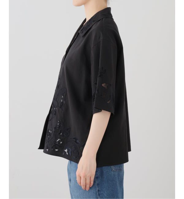 FRAMeWORK「コードエンブロイダリーシャツ」|シャツ・ブラウス|