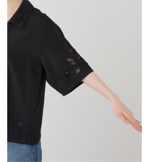 FRAMeWORK「コードエンブロイダリーシャツ」|シャツ・ブラウス|