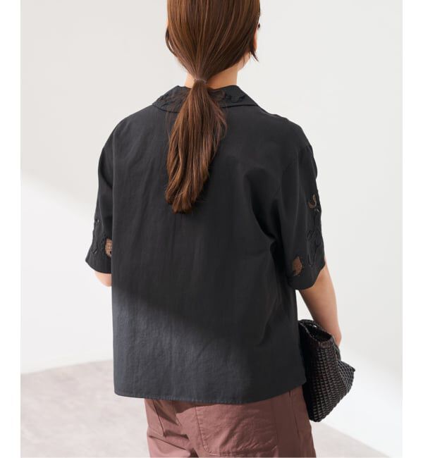 FRAMeWORK「コードエンブロイダリーシャツ」|シャツ・ブラウス|