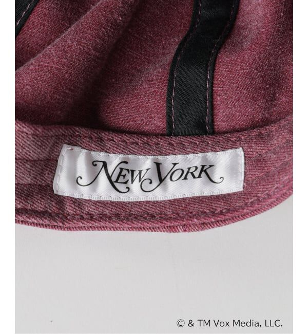 U by SPICK&SPAN「《予約》New York Magazine  ロゴキャップ」|キャップ・キャスケット|