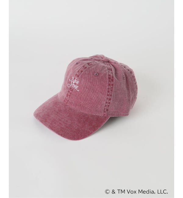 U by SPICK&SPAN「《予約》New York Magazine  ロゴキャップ」|キャップ・キャスケット|