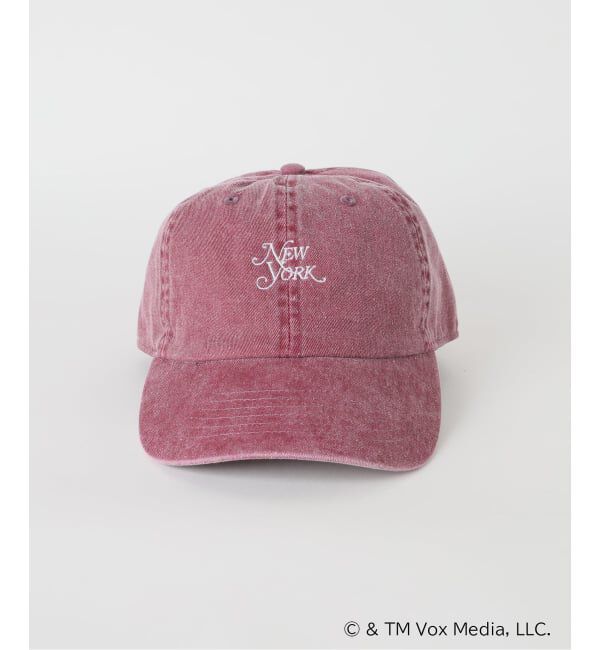 U by SPICK&SPAN「《予約》New York Magazine  ロゴキャップ」|キャップ・キャスケット|