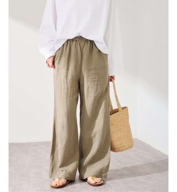 FRAMeWORK「≪新色 / 追加≫LIBECO-LINENイージーパンツ」|その他|