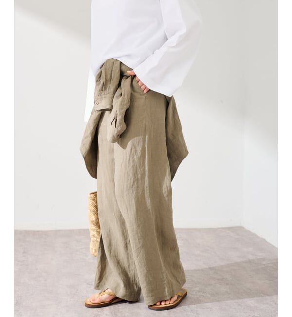 FRAMeWORK「≪新色 / 追加≫LIBECO-LINENイージーパンツ」|その他|