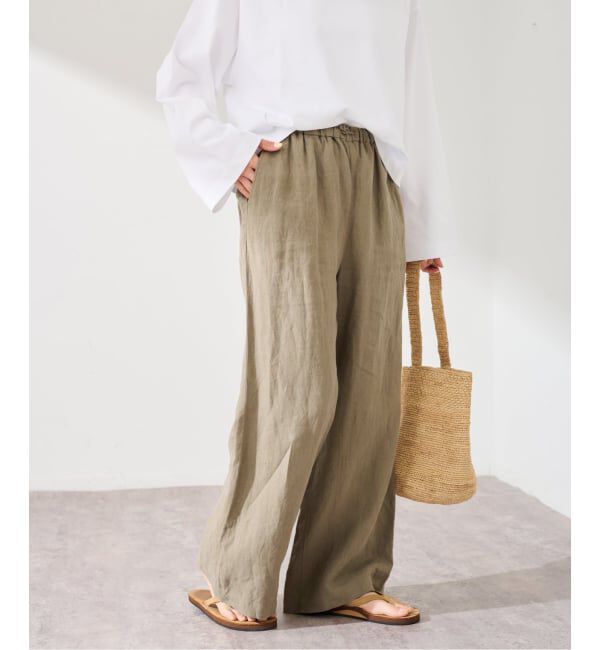 FRAMeWORK「≪新色 / 追加≫LIBECO-LINENイージーパンツ」|その他|