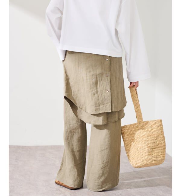 FRAMeWORK「≪新色 / 追加≫LIBECO-LINENイージーパンツ」|その他|