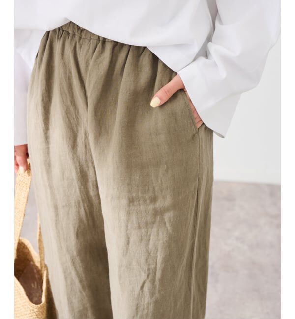 FRAMeWORK「≪新色 / 追加≫LIBECO-LINENイージーパンツ」|その他|