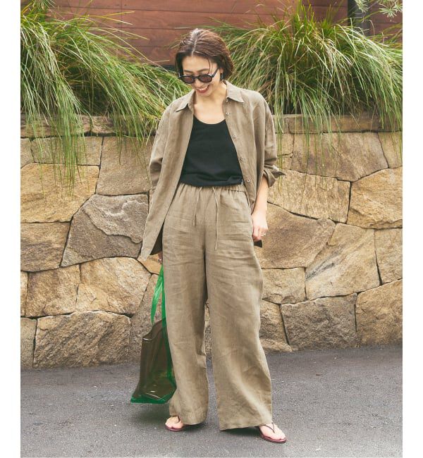 FRAMeWORK「≪新色 / 追加≫LIBECO-LINENイージーパンツ」|その他|