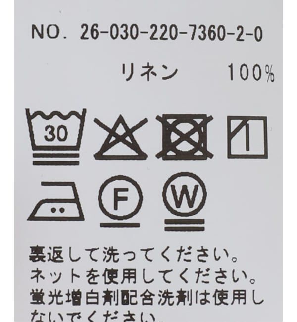 FRAMeWORK「≪新色 / 追加≫LIBECO-LINENイージーパンツ」|その他|