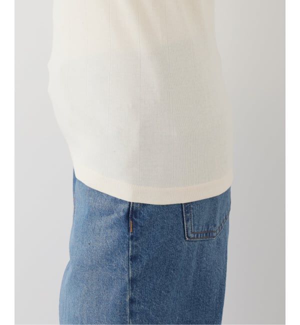 FRAMeWORK「ARCHI OMIT RIB TANK」|タンクトップ|