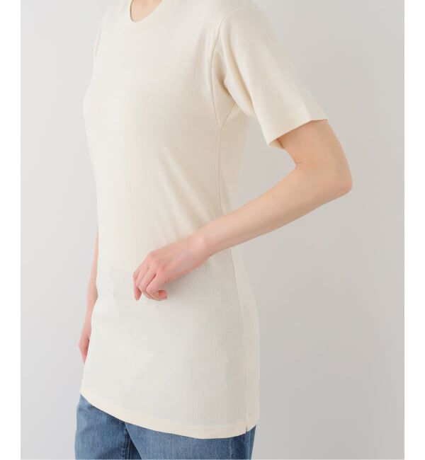 FRAMeWORK「ARCHI OMIT RIB MIDDLE TEE」|Tシャツ・カットソー|