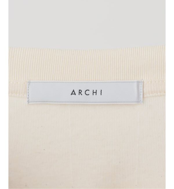 FRAMeWORK「ARCHI OMIT RIB MIDDLE TEE」|Tシャツ・カットソー|