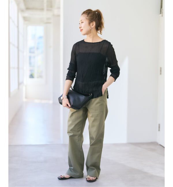 Spick and Span「プリーツブラウス」|シャツ・ブラウス|