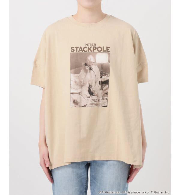 Spick and Span「《追加予約》GOOD ROCK SPEED LPC 別注フォトドルマンTシャツ 2」|Tシャツ・カットソー|