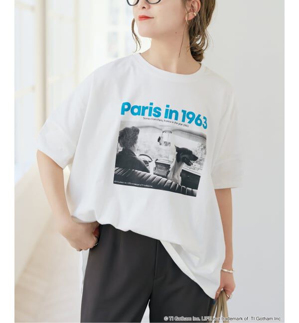 Spick and Span「《追加予約》GOOD ROCK SPEED LPC 別注フォトドルマンTシャツ 2」|Tシャツ・カットソー|ホワイト