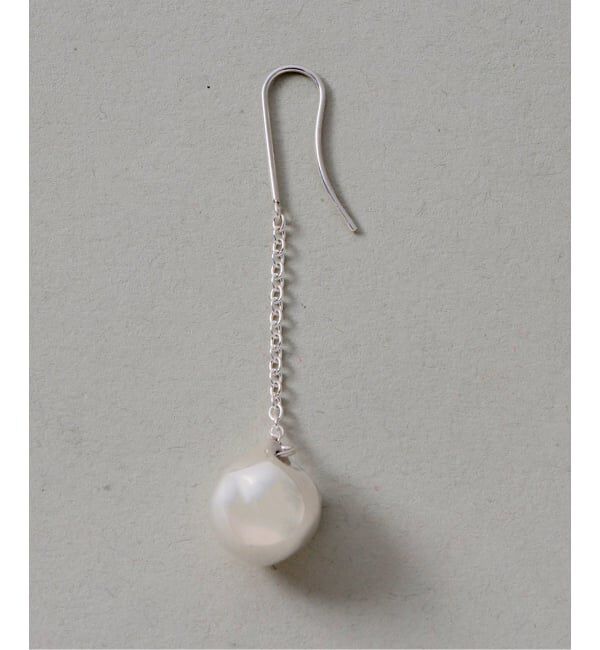 Spick and Span「《予約》【SAMH by LILAS】PUFFボールチェーンピアス SV（両耳）」|ピアス|