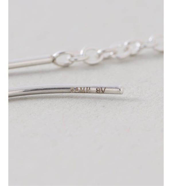 Spick and Span「《予約》【SAMH by LILAS】PUFFボールチェーンピアス SV（両耳）」|ピアス|