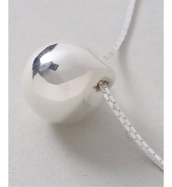 Spick and Span「《予約》【SAMH by LILAS】 PUFFボールネックレス SV」|ネックレス|