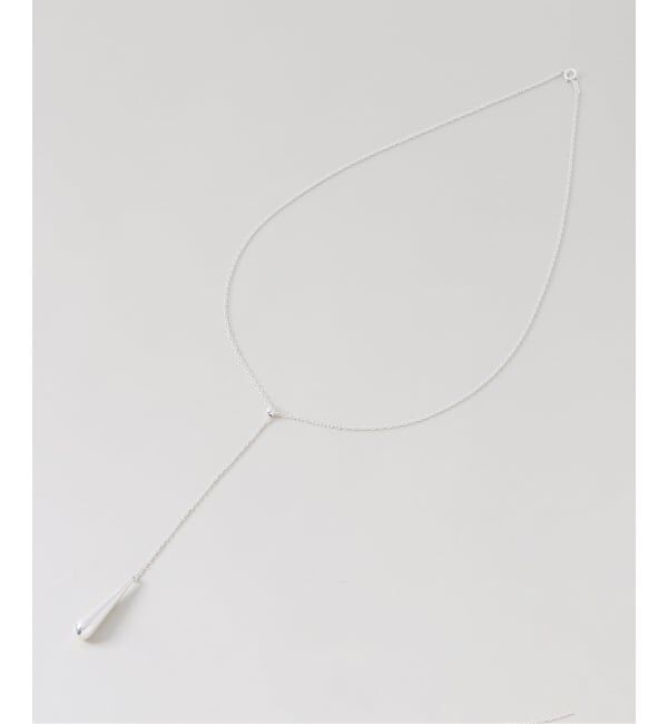 Spick and Span「《予約》【SAMH by LILAS】PUFFドロップYネックレス SV」|ネックレス|